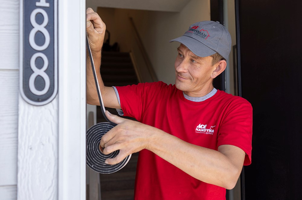 Efficient Exterior Caulking & Weatherstripping Services Ace Handyman
